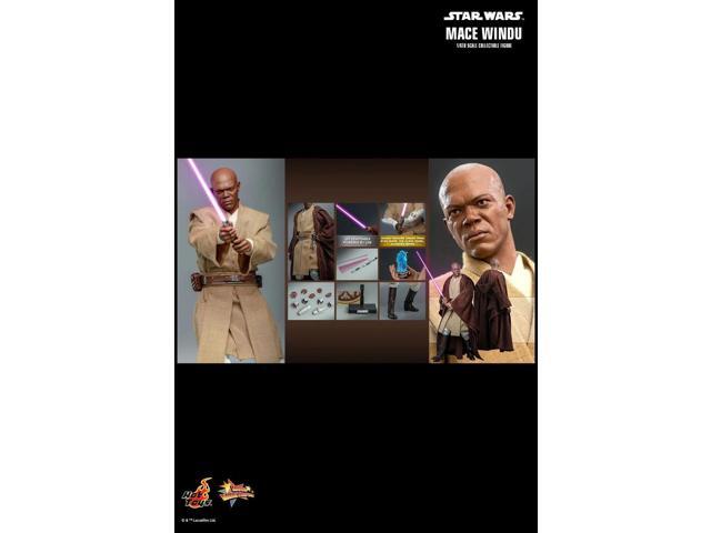 Figure Hot Toys MMS681 - Star Wars II: Attack Of The Clones - Mace Windu