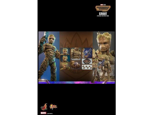 Figure Hot Toys MMS706 - Marvel Comics - Guardians Of The Galaxy Vol.3 - Groot Standard Version
