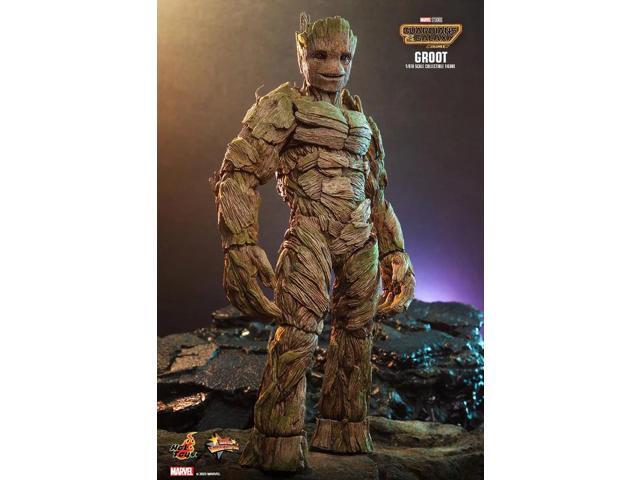 Figure Hot Toys MMS706 - Marvel Comics - Guardians Of The Galaxy Vol.3 - Groot Standard Version