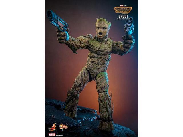 Figure Hot Toys MMS706 - Marvel Comics - Guardians Of The Galaxy Vol.3 - Groot Standard Version