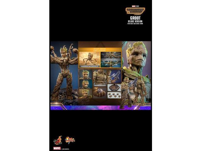 Figure Hot Toys MMS707 - Marvel Comics - Guardians Of The Galaxy Vol.3 - Groot Deluxe Version