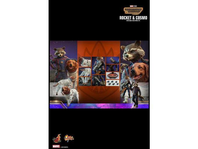 Figure Hot Toys MMS708 - Marvel Comics - Guardians Of The Galaxy Vol.3 - Rocket & Cosmo