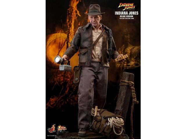 Figure Hot Toys MMS717 - Indiana Jones & The Dial Of Destiny - Indiana Jones Deluxe Version
