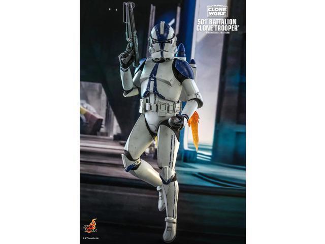 Figure Hot Toys TMS022 - Star Wars: The Clone Wars - 501ST Battalion Clone Trooper Standard Version