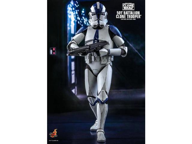 Figure Hot Toys TMS022 - Star Wars: The Clone Wars - 501ST Battalion Clone Trooper Standard Version
