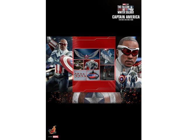 Figure Hot Toys TMS040 - Marvel Comics - The Falcon & The Winter Soldier - Captain America