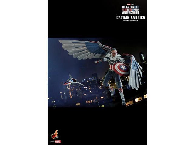 Figure Hot Toys TMS040 - Marvel Comics - The Falcon & The Winter Soldier - Captain America