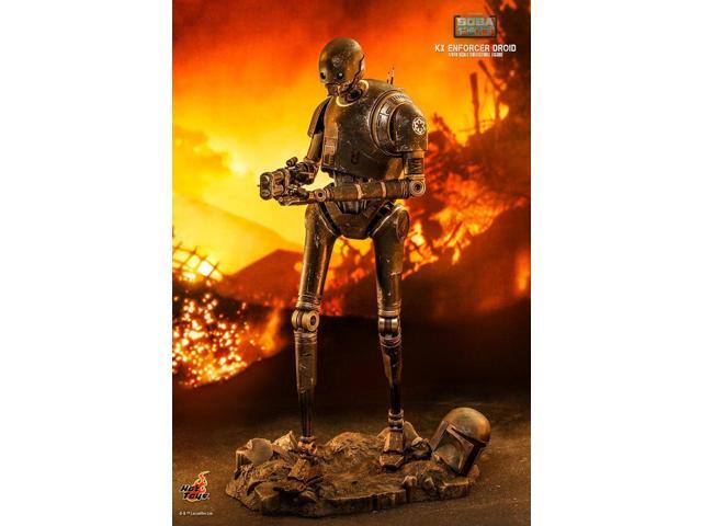 Figure Hot Toys TMS072 - Star Wars: The Book Of Boba Fett - KX Enforcer Droid