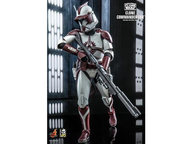 Figure Hot Toys TMS103 - Star Wars: The Clone Wars - Clone Commander Fox