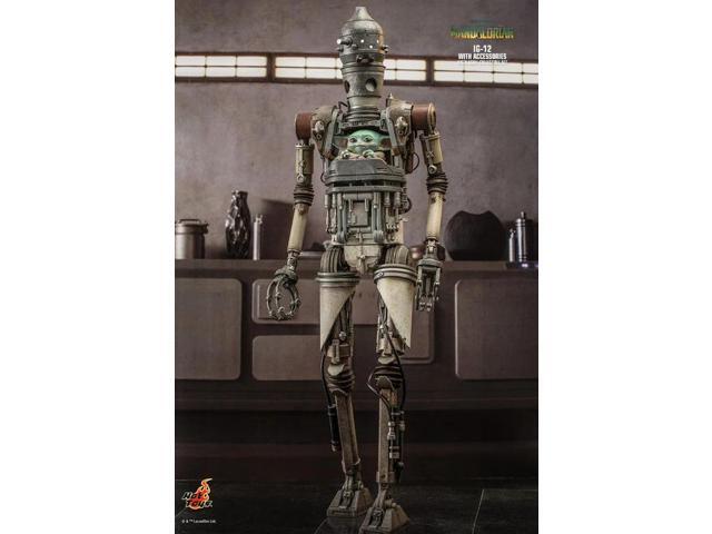 Figure Hot Toys TMS105 - Star Wars: The Mandalorian - IG-12 & Accessories