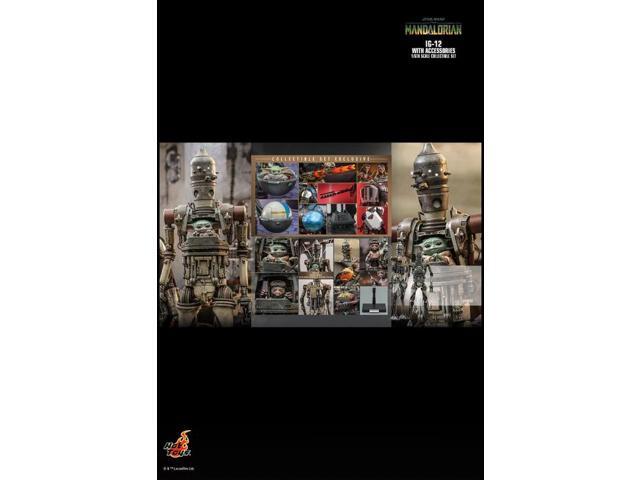 Figure Hot Toys TMS105 - Star Wars: The Mandalorian - IG-12 & Accessories