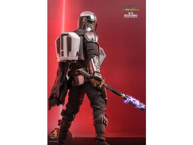 Figure Hot Toys TMS105 - Star Wars: The Mandalorian - IG-12 & Accessories