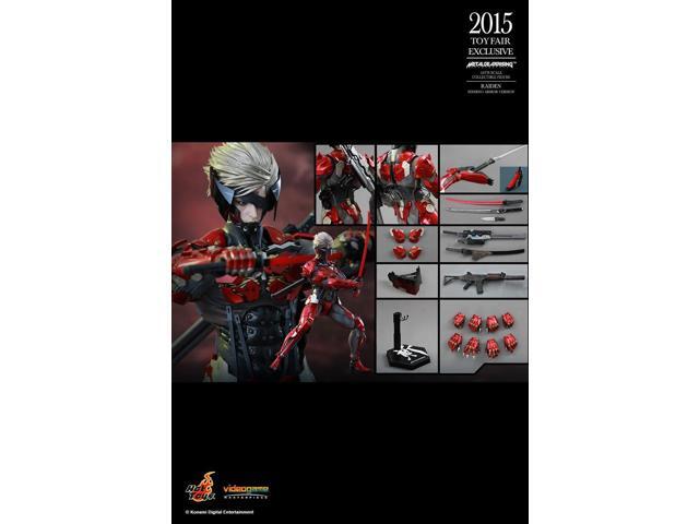 Figure Hot Toys VGM19 - Metal Gear Rising: Revengeance - Raiden Inferno Armor Version