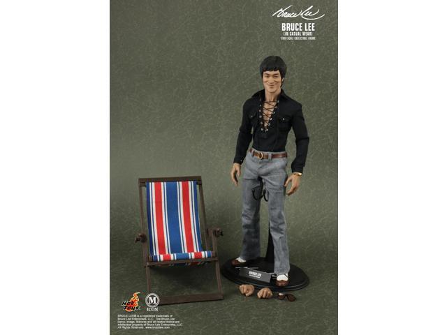 bruce lee in casual wear 1/6 scale 12' action figure
