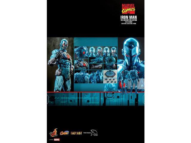Figure Hot Toys CMS012D46 - Marvel Comics - Iron Man Stealth Armor Version