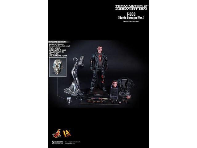 Figure Hot Toys DX13 - Terminator 2: Judgment Day - T800 Battle Damaged Version Deluxe Version