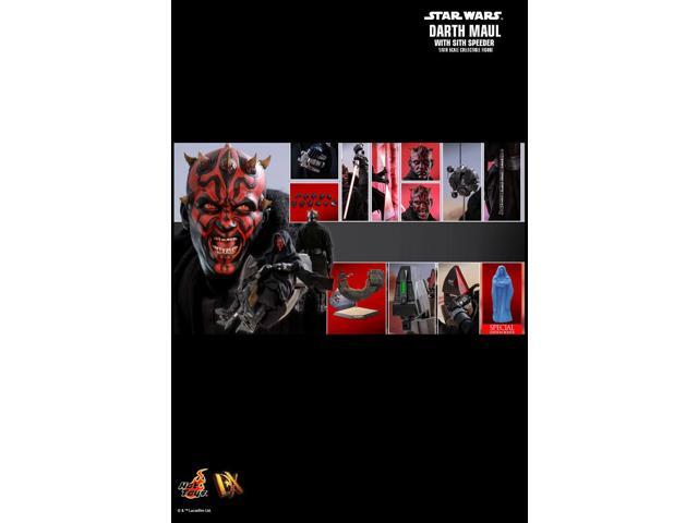 Figure Hot Toys DX17 - Star Wars 1: The Phantom Menace - Darth Maul With Sith Speeder Deluxe Version