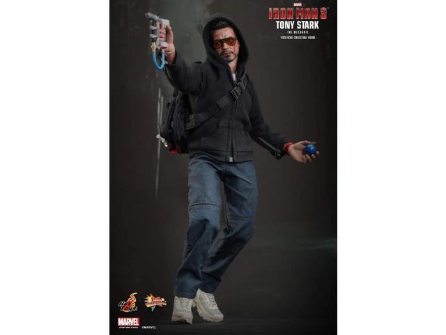 Figure Hot Toys MMS209 - Marvel Comics - Iron Man 3 - Tony Stark The Mechanic Standard Version