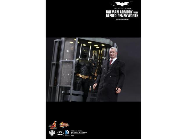 Figure Hot Toys MMS235 - DC Comics - The Dark Knight - Batman Armory With Alfred Pennyworth