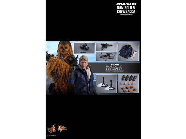 Figure Hot Toys MMS376 - Star Wars: The Force Awakens - Han Solo And Chewbacca