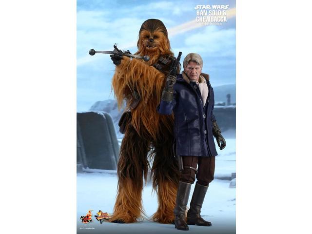 Figure Hot Toys MMS376 - Star Wars: The Force Awakens - Han Solo And Chewbacca