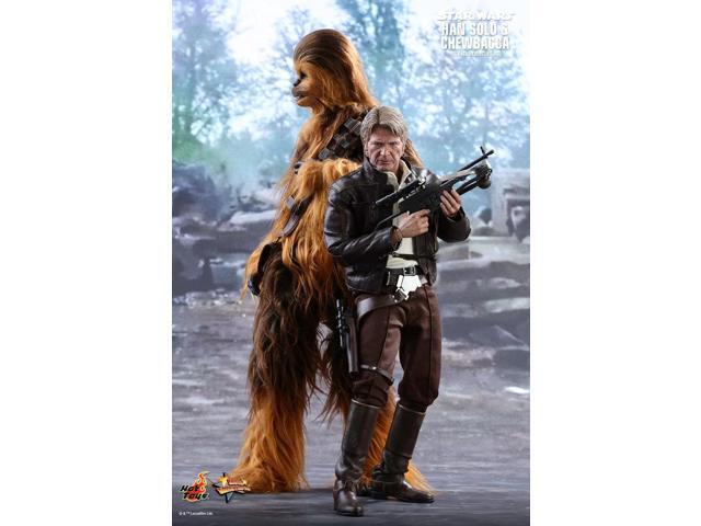 Figure Hot Toys MMS376 - Star Wars: The Force Awakens - Han Solo And Chewbacca