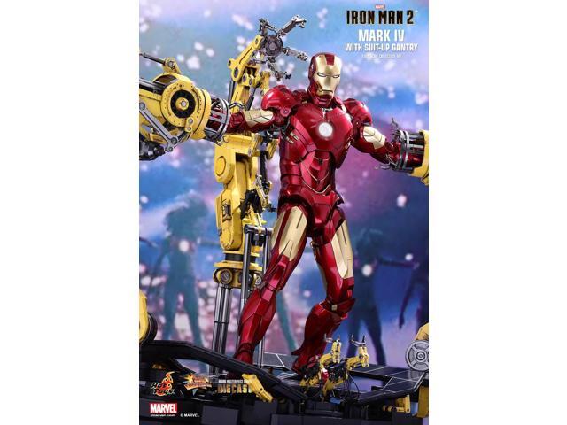 Figure Hot Toys MMS462D22 - Iron Man 2 - Iron Man Mark 4 With Suit-Up Gantry