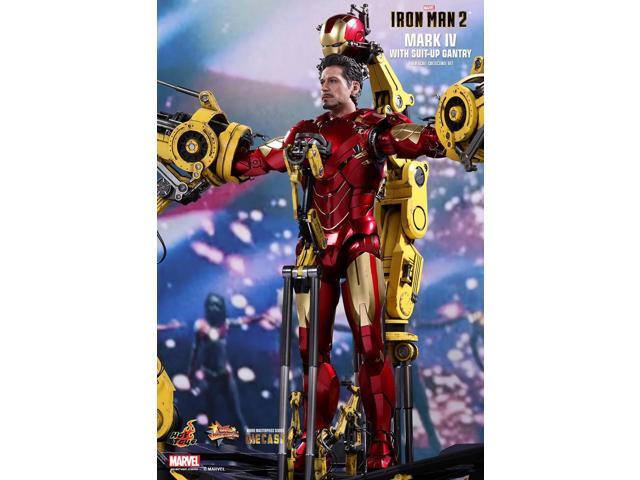 Figure Hot Toys MMS462D22 - Iron Man 2 - Iron Man Mark 4 With Suit-Up Gantry