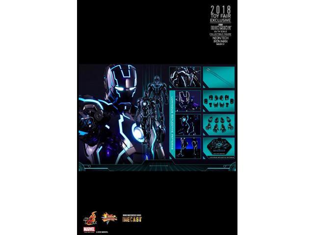 Figure Hot Toys MMS485D24 - Marvel Comics - Iron Man 2 - Neon Tech Iron Man Mark IV