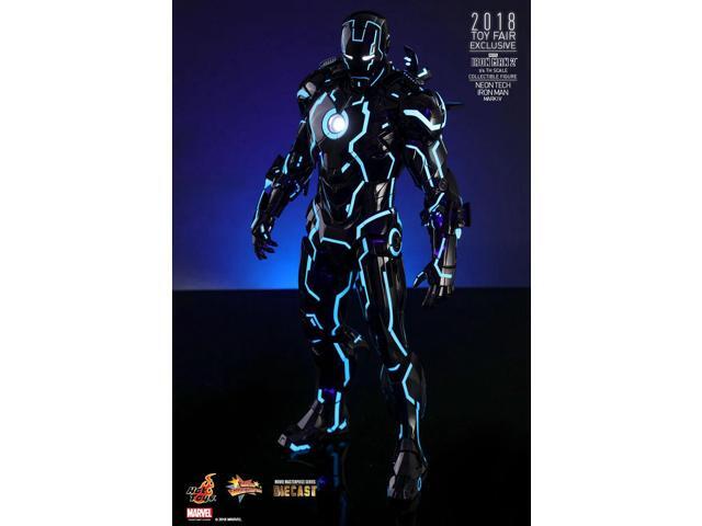 Figure Hot Toys MMS485D24 - Marvel Comics - Iron Man 2 - Neon Tech Iron Man Mark IV