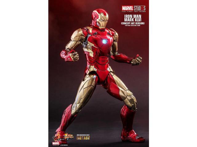 Figure Hot Toys MMS489D25 - Marvel Comics - Marvel Studios: The First Ten Years - Iron Man Mark XLVI Concept Art Version