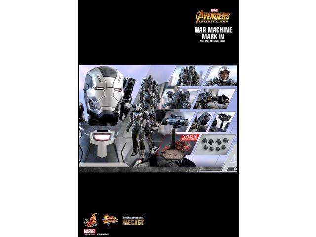 Figure Hot Toys MMS499D26 - Marvel Comics - Avengers: Infinity War - War Machine Mark 4 Deluxe Version