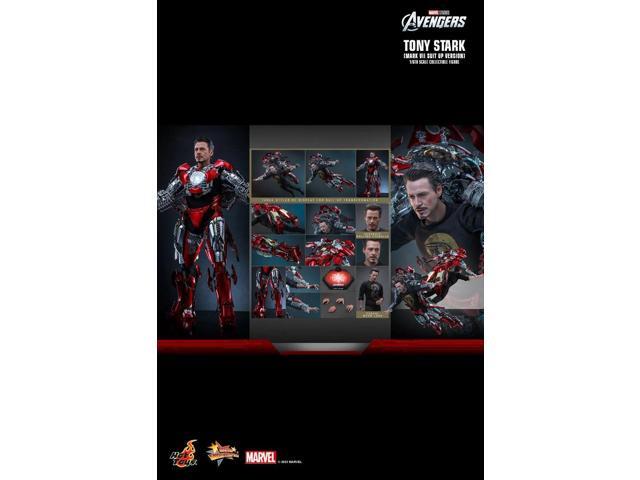 Figure Hot Toys MMS718 - Marvel Comics - Iron Man - Tony Stark Mark 7 Suit Up Version