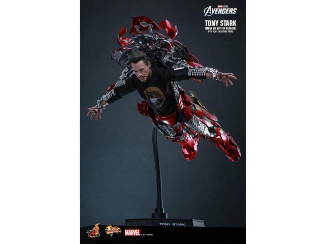 Figure Hot Toys MMS718 - Marvel Comics - Iron Man - Tony Stark Mark 7 Suit Up Version