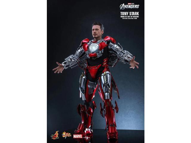 Figure Hot Toys MMS718 - Marvel Comics - Iron Man - Tony Stark Mark 7 Suit Up Version