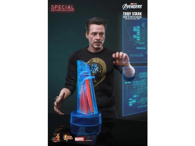 Figure Hot Toys MMS718B - Marvel Comics - Iron Man - Tony Stark Mark 7 Suit Up Version & Bonus Accessory