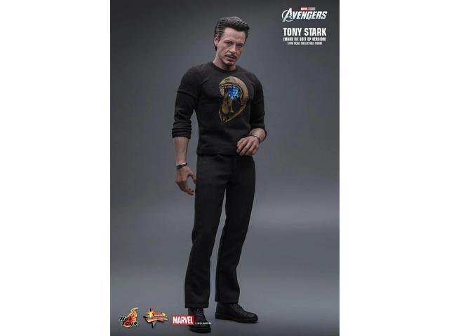 Figure Hot Toys MMS718B - Marvel Comics - Iron Man - Tony Stark Mark 7 Suit Up Version & Bonus Accessory