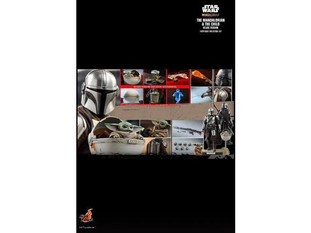 Figure Hot Toys TMS015 - Star Wars - The Mandalorian -The Mandalorian & The Child Deluxe Version