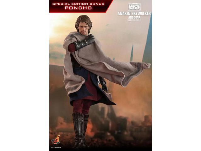 Figure Hot Toys TMS020 - Star Wars: The Clone Wars - Anakin Skywalker And Stap Deluxe Version