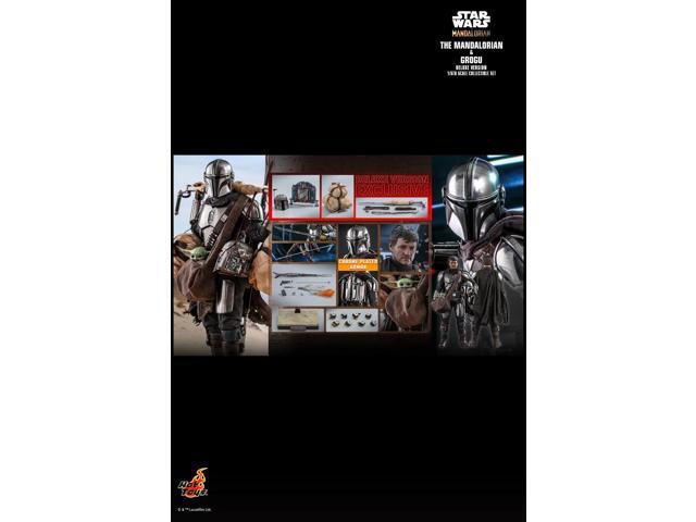 Figure Hot Toys TMS052 - Star Wars: The Mandalorian - The Mandalorian & Grogu Deluxe Version