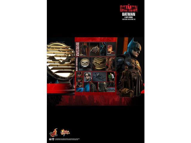 Figure Hot Toys MMS641 - DC Comics - The Batman - Batman & Bat signal