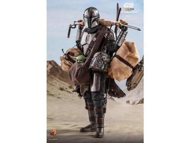 Figure Hot Toys TMS052 - Star Wars: The Mandalorian - The Mandalorian & Grogu Deluxe Version