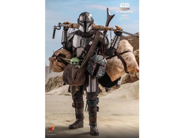 Figure Hot Toys TMS052 - Star Wars: The Mandalorian - The Mandalorian & Grogu Deluxe Version