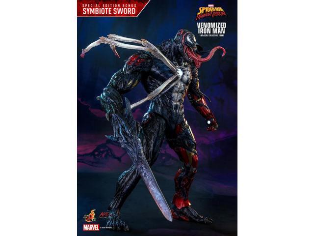 Figure Hot Toys AC04 - Marvel Comics - Marvel's Spider-Man: Maximum Venom -Venomized Iron Man Deluxe Version
