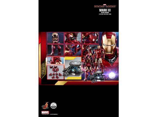 Figure Hot Toys QS012 - Marvel Comics - Iron Man - Iron Man Mark 3 Deluxe Version