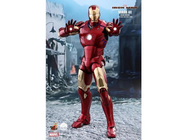 Figure Hot Toys QS012 - Marvel Comics - Iron Man - Iron Man Mark 3 Deluxe Version