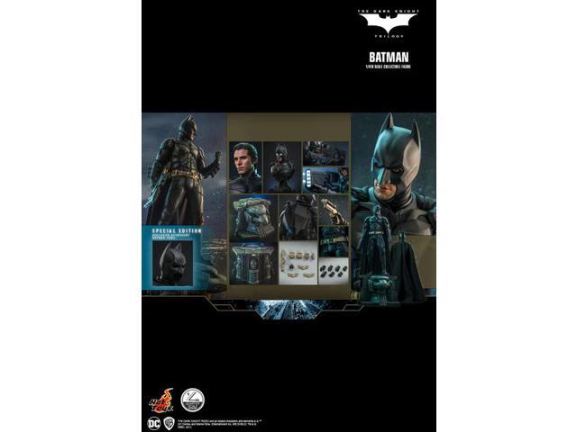 Figure Hot Toys QS019D - DC Comics - The Dark Knight Trilogy - Batman Deluxe Version