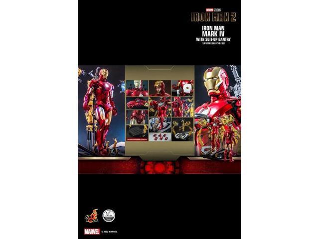 Figure Hot Toys QS021 - Marvel Comics - Iron Man 2 - Iron Man Mark IV With Suit Up Gantry Version