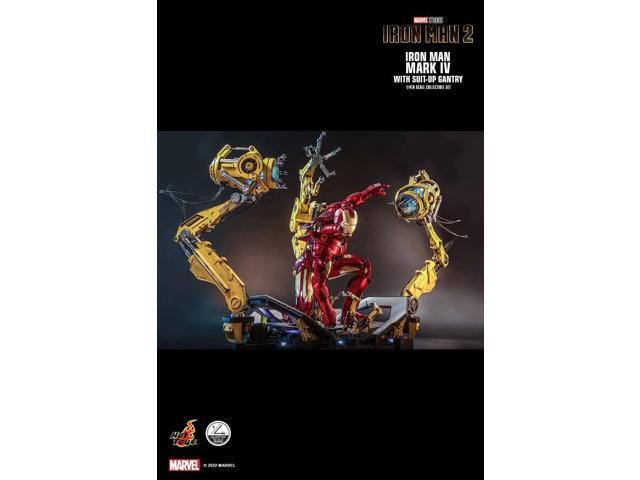 Figure Hot Toys QS021 - Marvel Comics - Iron Man 2 - Iron Man Mark IV With Suit Up Gantry Version