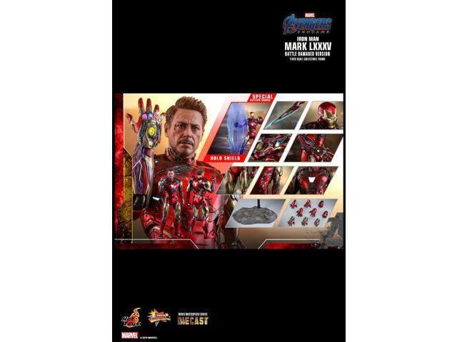 Figure Hot Toys MMS543D38 -Marvel Comics - Avengers: Endgame - Iron Man Mark LXXXXV Battle Damaged Version